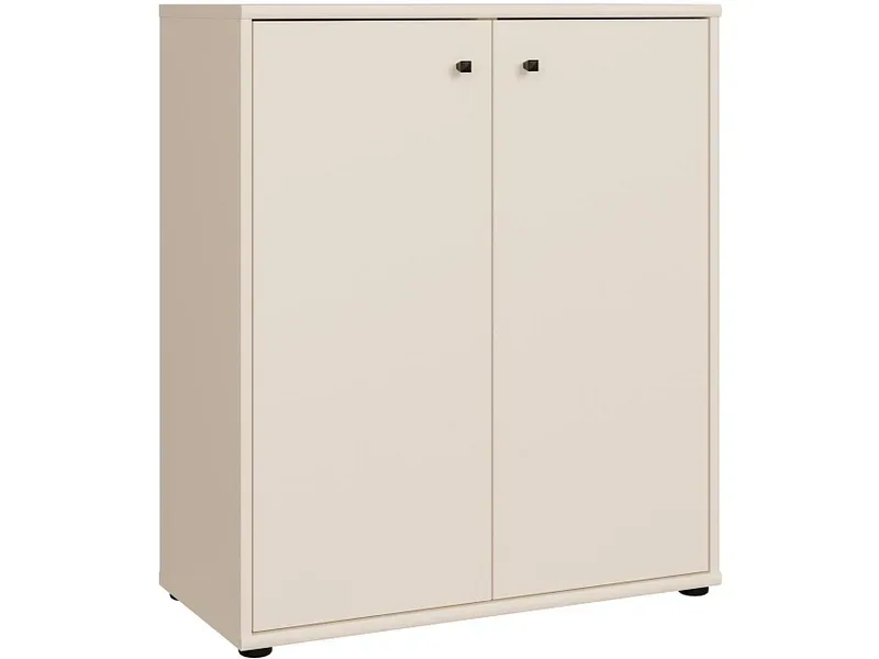 Kommode TEMPRA 2 2 Türen 34.8x73.7x85.5cm sand dekor