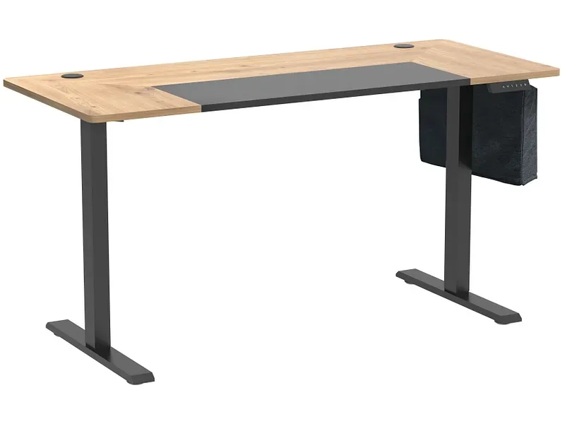 Elektrischer Schreibtisch HARVARD 60x140x72.5cm eiche