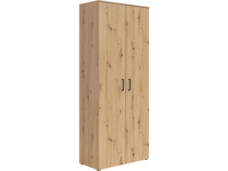 Schrank Multistauraum Eiche Artisan 80/195/40 cm Eiche Artisan 