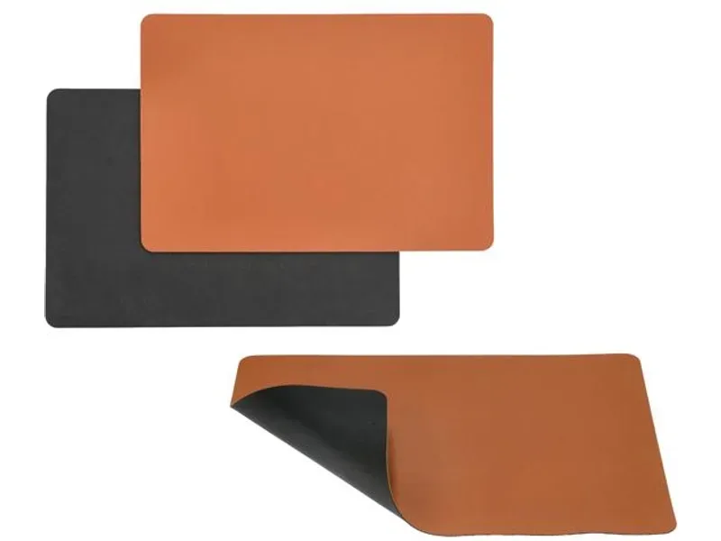 Tischset TWIST PVC braun karamel