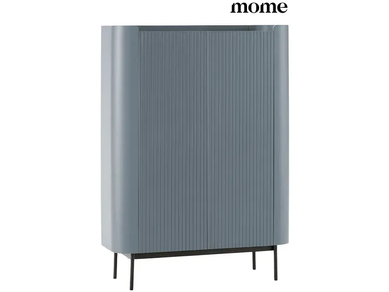 Kommode MOME WILLA 2 Türen 40x100x140cm blau matt