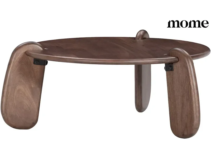 MOME Couchtish TAMIRA 80x80x38cm nussbaum