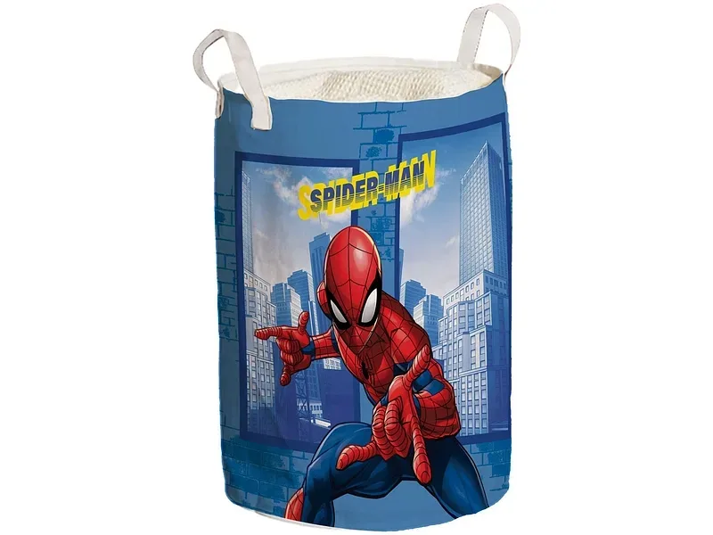 Aufbewahrungskorb SPIDERMAN blau 30x30x52cm
