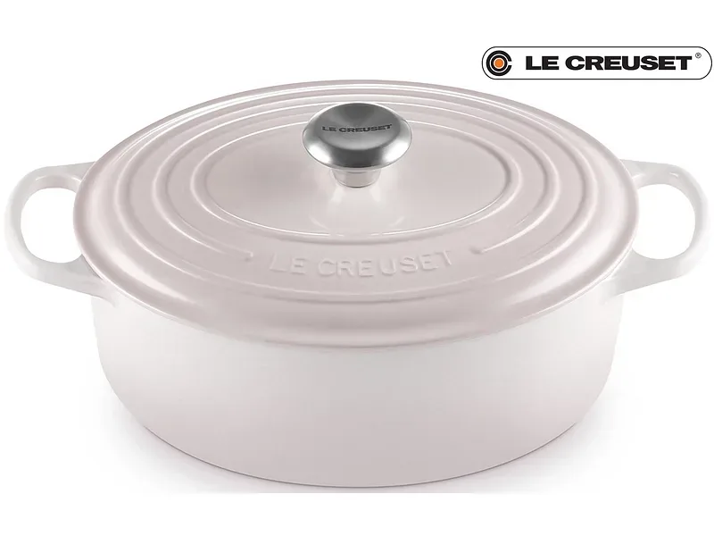 LE CREUSET Bräter SIGNATURE gusseisen hellrosa