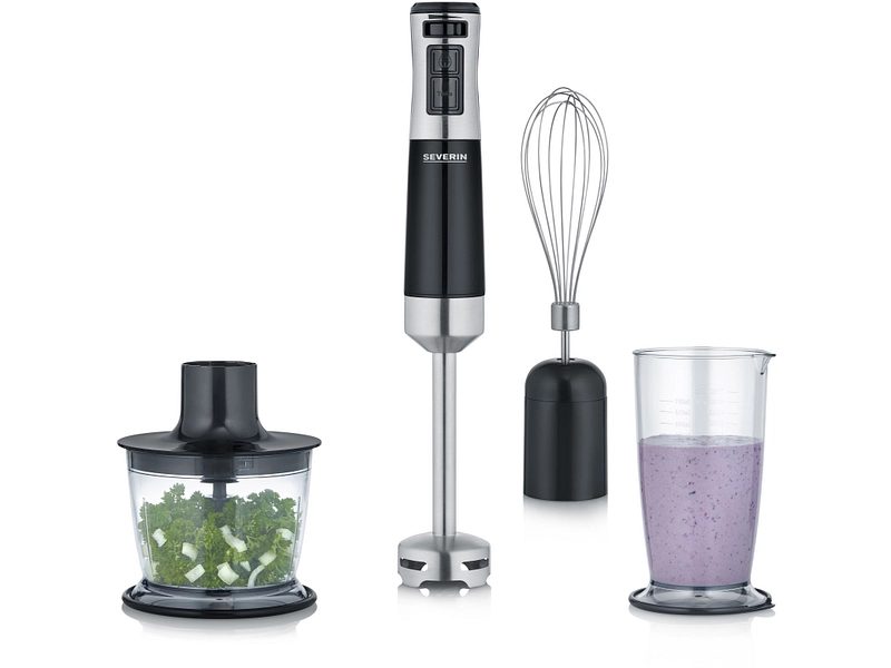 Severin - SM Stabmixer mit Zubehör-Set, Multicolor, One Size