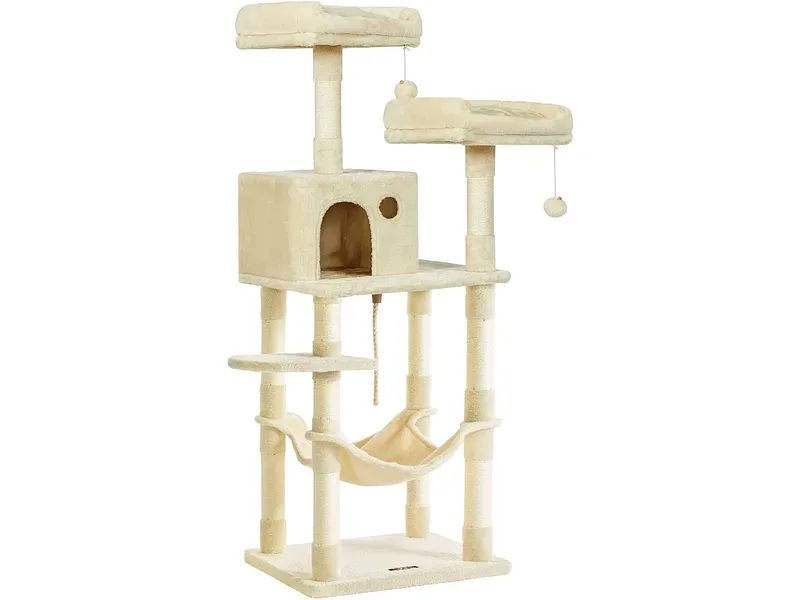 Katzenbaum FEANDREA Spanplatte beige