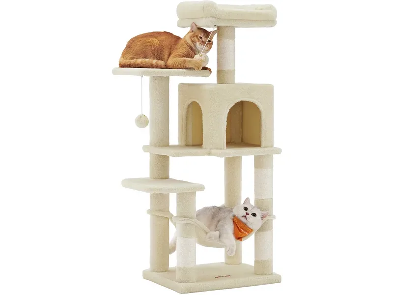 Katzenbaum FEANDREA Spanplatte beige