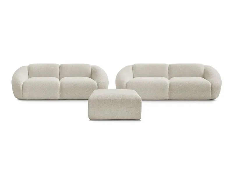 BOBOCHIC 2er + 3er Sofa TINA