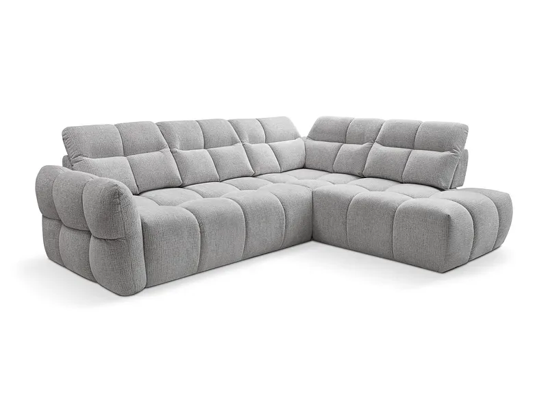 Ecksofa JUST 4 YOU CALMA Polyester silver