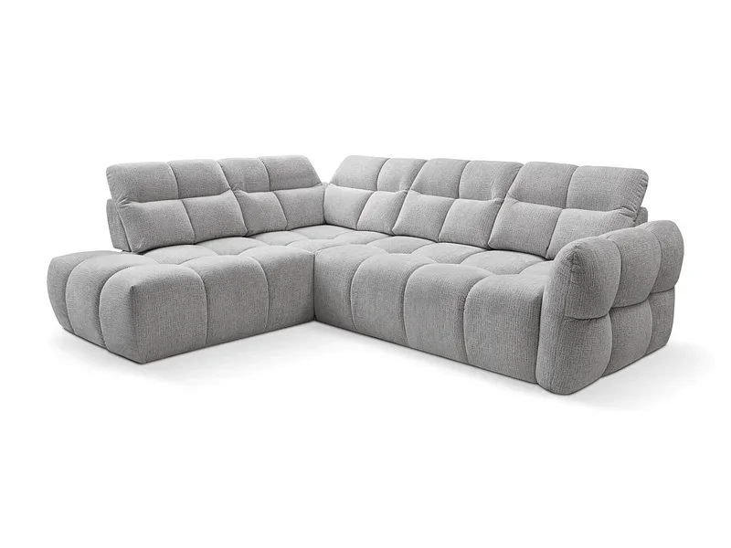 Ecksofa JUST 4 YOU CALMA Polyester silver