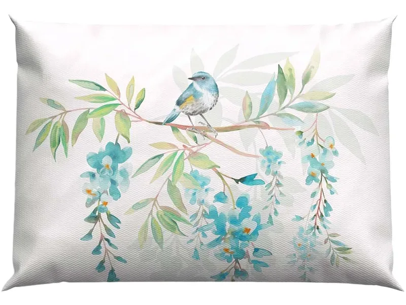 Lotus Bettwaren - Lotus Bettwäsche Jersey Hedda, Hedda Jersey Bettwäsche, 50 x 70 cm, Türkisblau