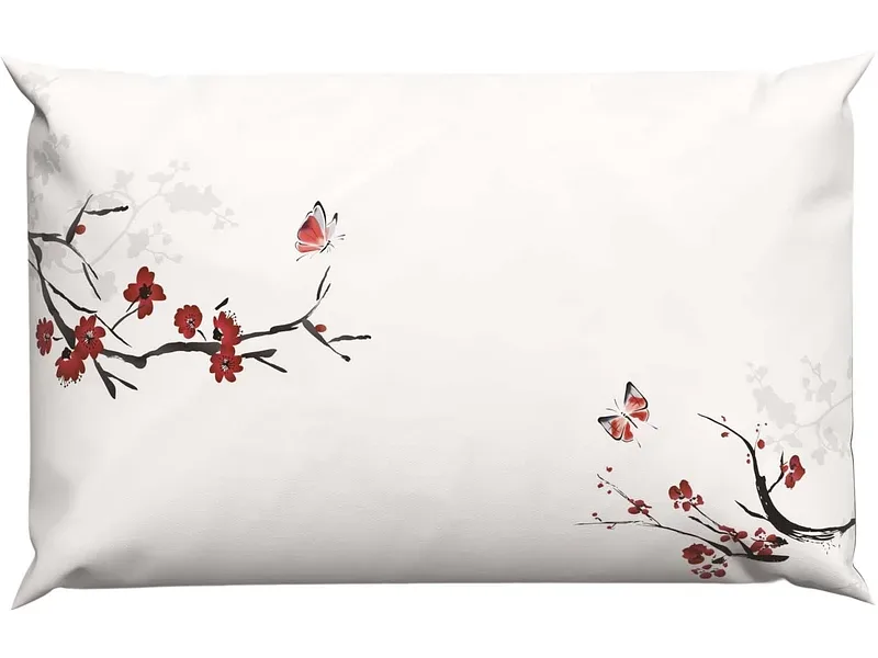 LOTUS Kopfkissenbezug NOYAMA 65x100cm baumwolle