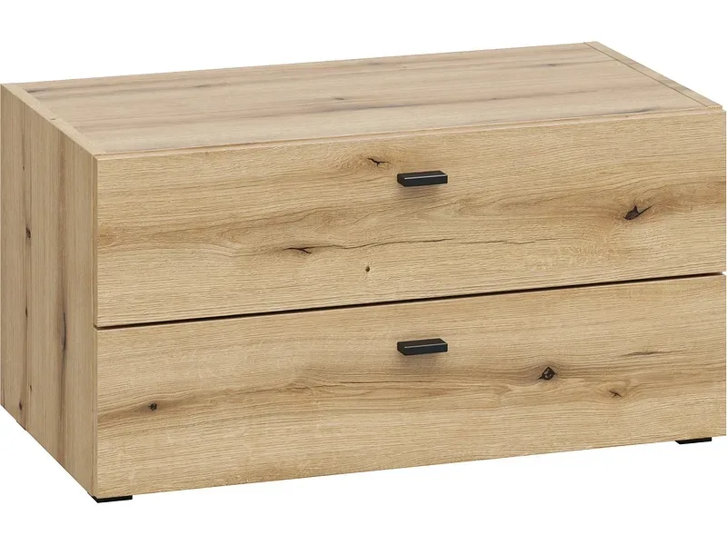 Kommode MODULINK 2 Schubladen 64x35x33cm eiche