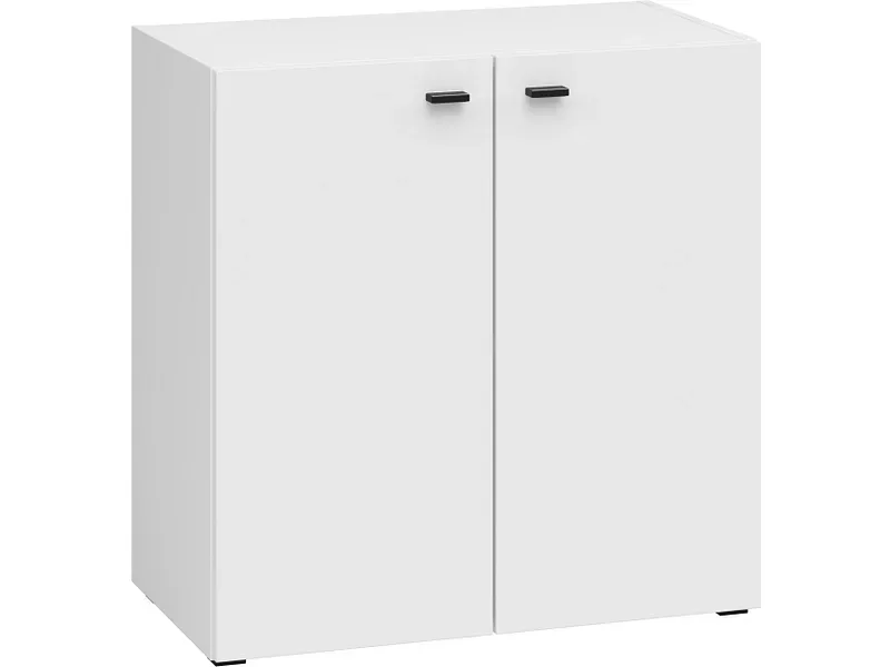 Kommode MODULINK 2 Türen 64x35x64cm weiss dekor