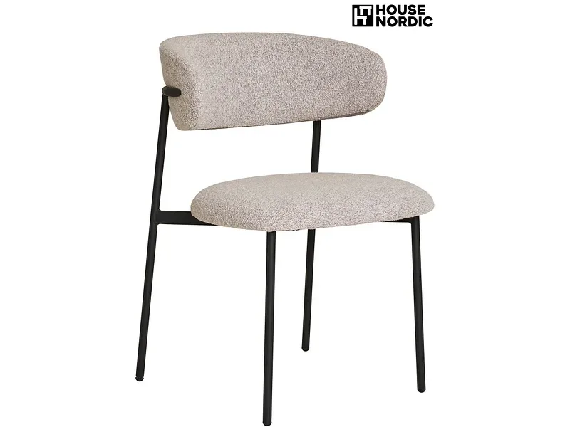 HOUSE NORDIC Stuhl MIRA Polyester sand