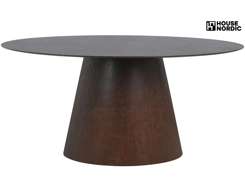 HOUSE NORDIC Tisch BOLTON 160x90x75cm dunkelbraun