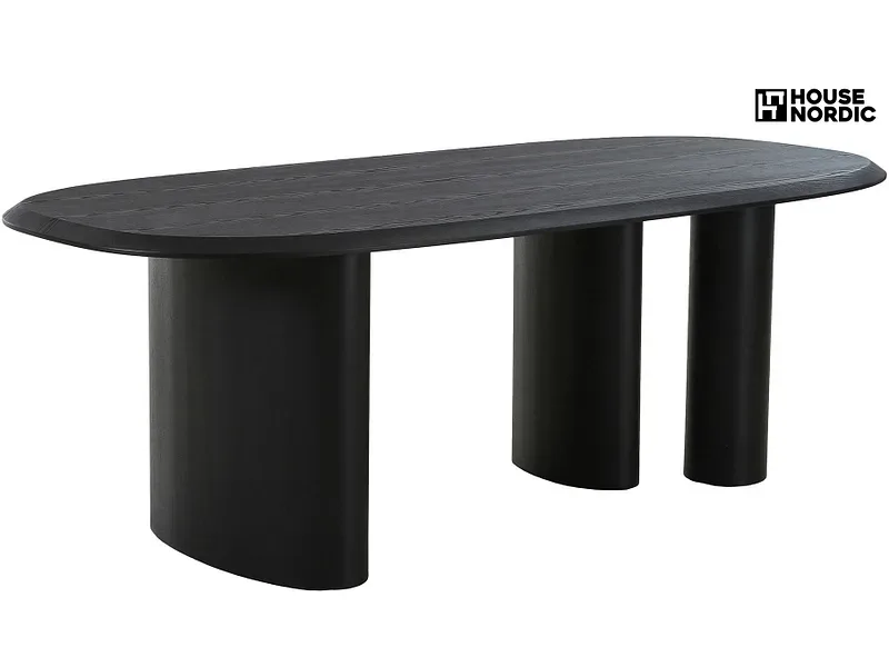 HOUSE NORDIC Tisch TIRANO 220x100x76cm schwarz