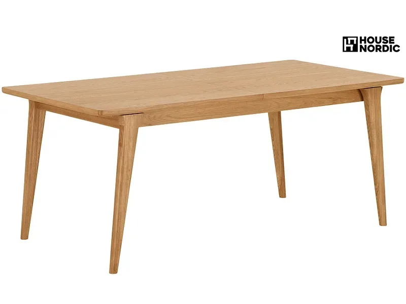 HOUSE NORDIC Tisch ausziehbar DARWIN 230-230x90x75cm hellbraun