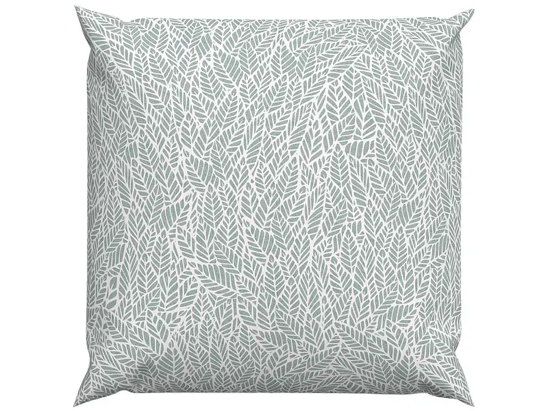 Lotus Bettwaren - Lotus Kopfkissenbezug Renforcé Panita, Panita Renforcé Kopfkissenbezug, 65 x 65 cm, Grün