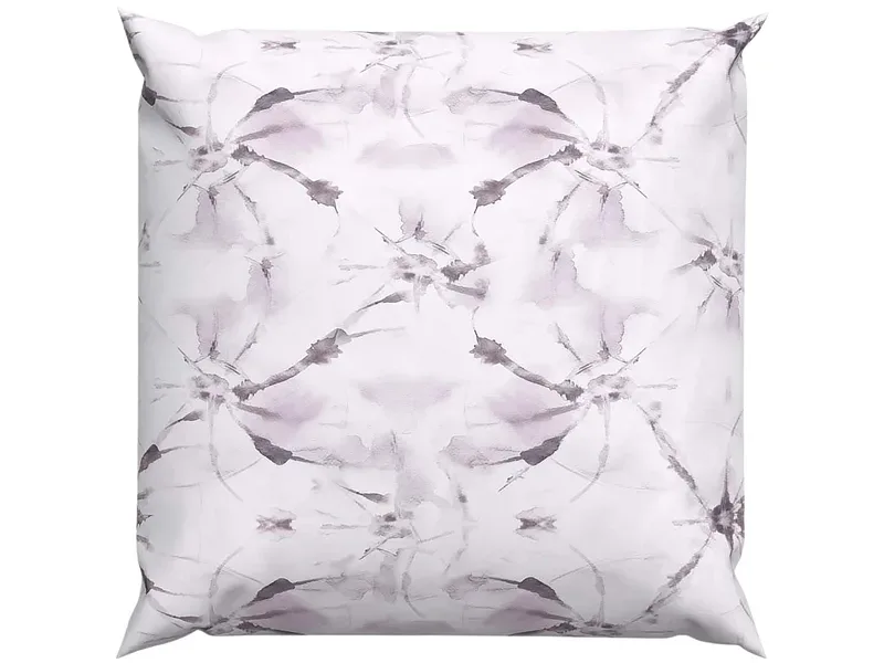 Lotus Bettwaren - Lotus Bettwäsche Bambus Arashi, Bambus Arashi Bettwäsche, 65 x 65 cm, Flieder