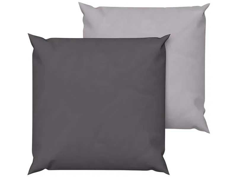 Lotus Bettwaren - Lotus Bettwäsche Bambus Doubleface, Lotus Bambus Doubleface Bettwäsche, 65 x 65 cm, Grau