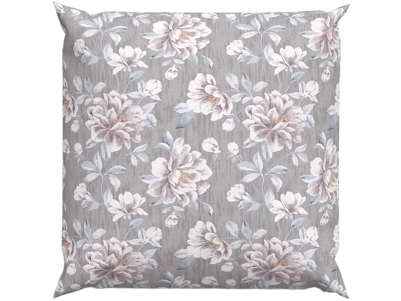 Lotus Bettwaren - Lotus Bettwäsche Bambus Moana anthrazit, Moana Bambus Bettwäsche Anthrazit, 65 x 65 cm, Multicolor