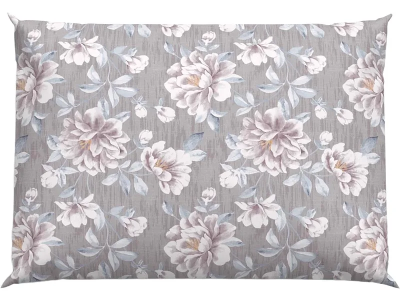 Lotus Bettwaren - Lotus Bettwäsche Bambus Moana anthrazit, Moana Bambus Bettwäsche Anthrazit, 50 x 70 cm, Multicolor