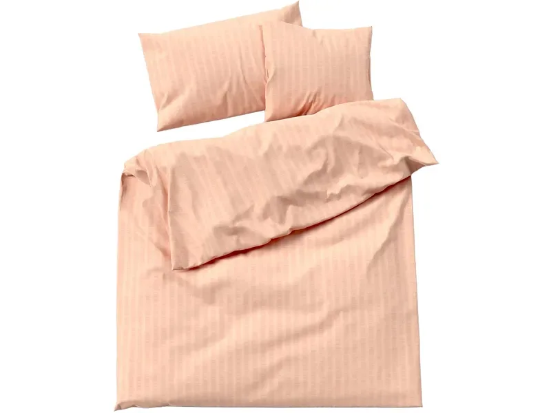LOTUS Bettbezug SATIN SEERSUCKER 160x210cm baumwollsatin