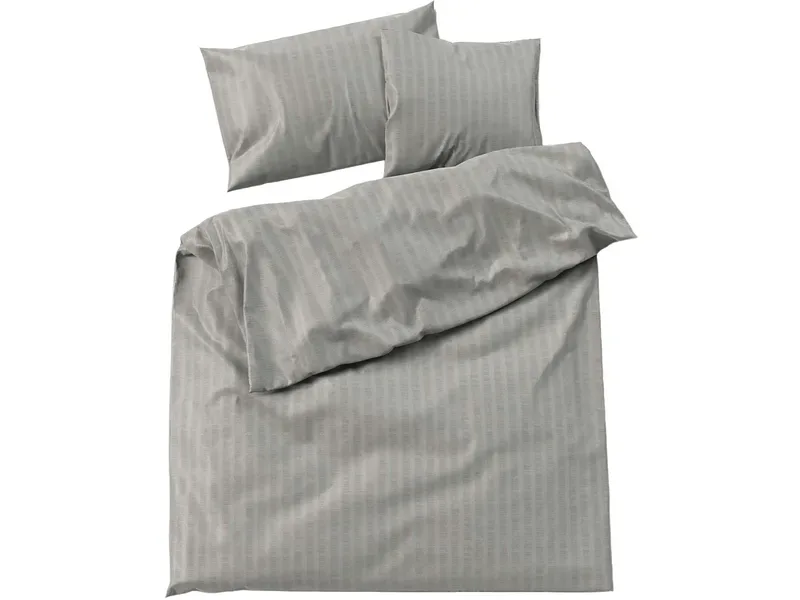 LOTUS Bettbezug SATIN SEERSUCKER 240x240cm baumwollsatin