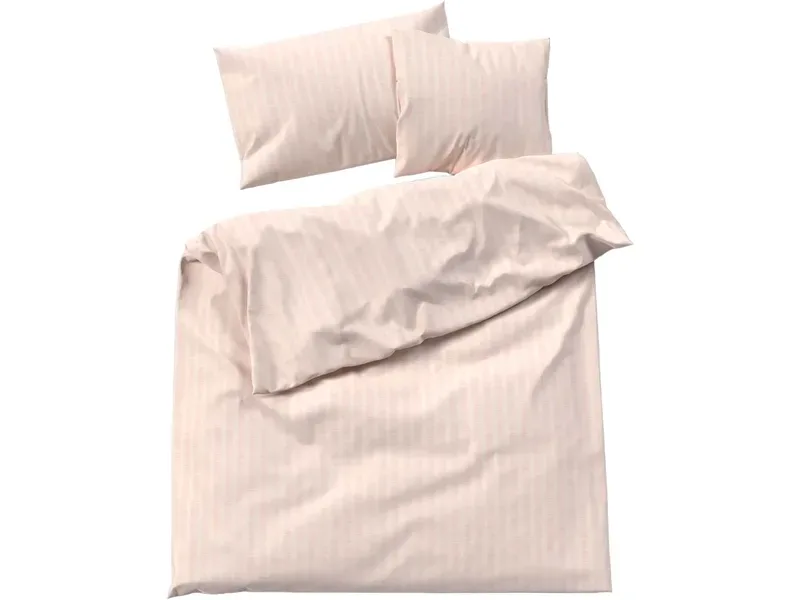 LOTUS Bettbezug SATIN SEERSUCKER 200x210cm baumwollsatin