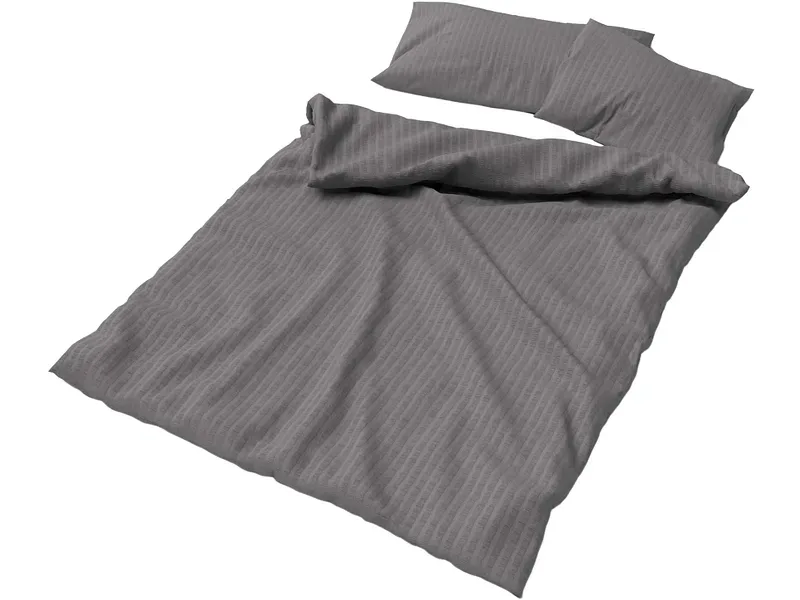 LOTUS Bettbezug SEERSUCKER UNI 160x210cm baumwolle