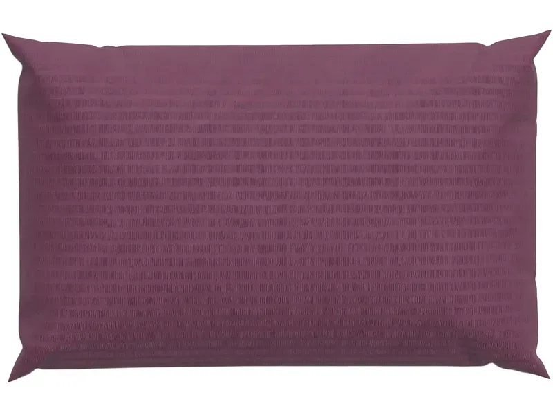 LOTUS Kopfkissenbezug SEERSUCKER UNI 65x100cm baumwolle