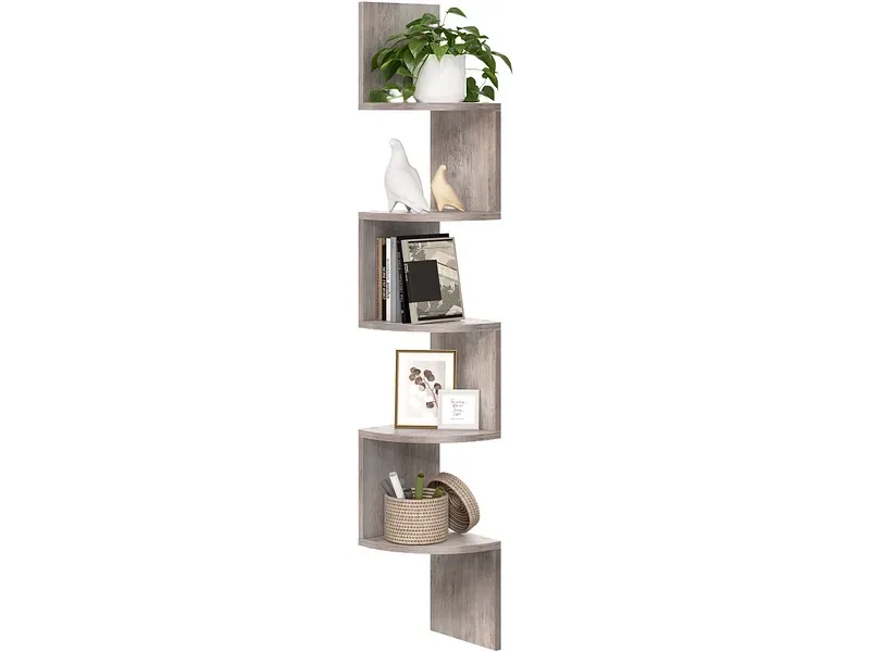SONGMICS Regal ROCKY 20x20x126cm spanplatte melamin
