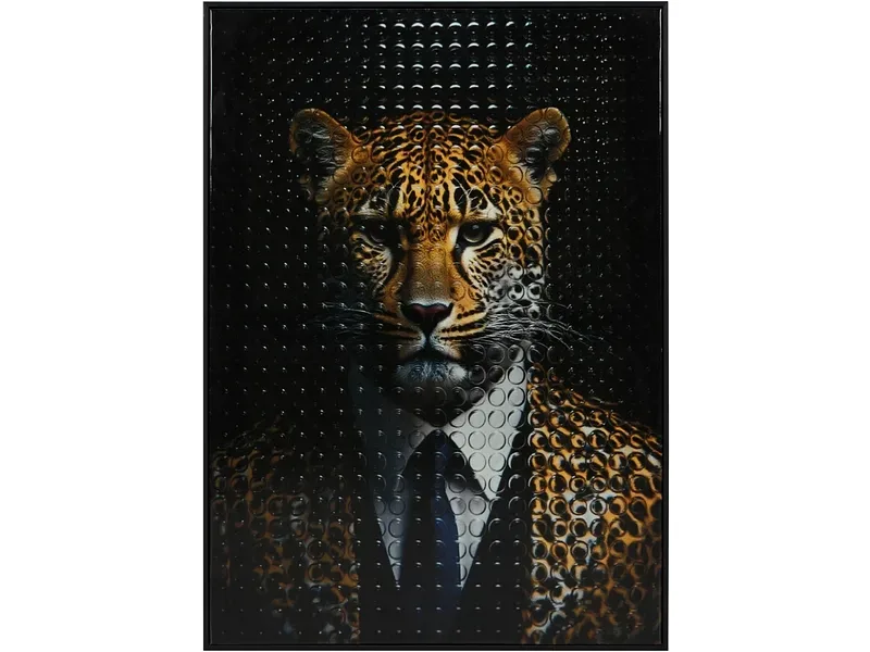 Leinwand bedruckt ANIMALS 1 Stück mehrfarbig 70x50x3cm