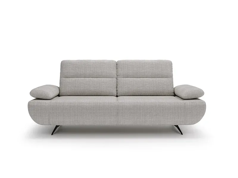 3er Sofa JUST 4 YOU COCO Stoff grau