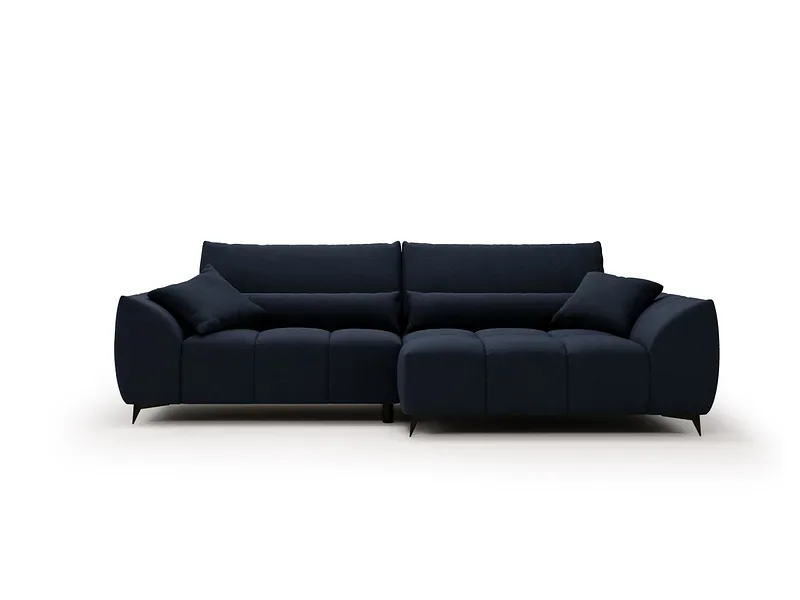 Ecksofa MIRANDA Stoff marine