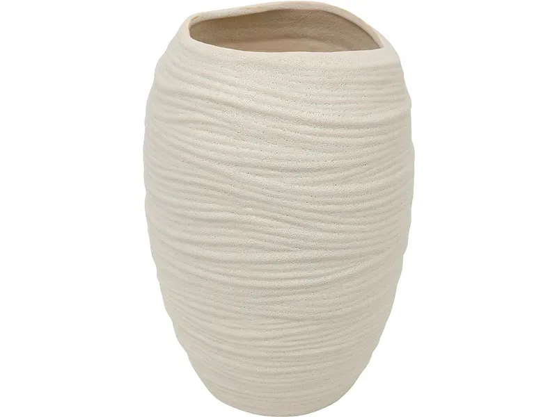 Vase PRUDI 22x22x31.5cm weiss