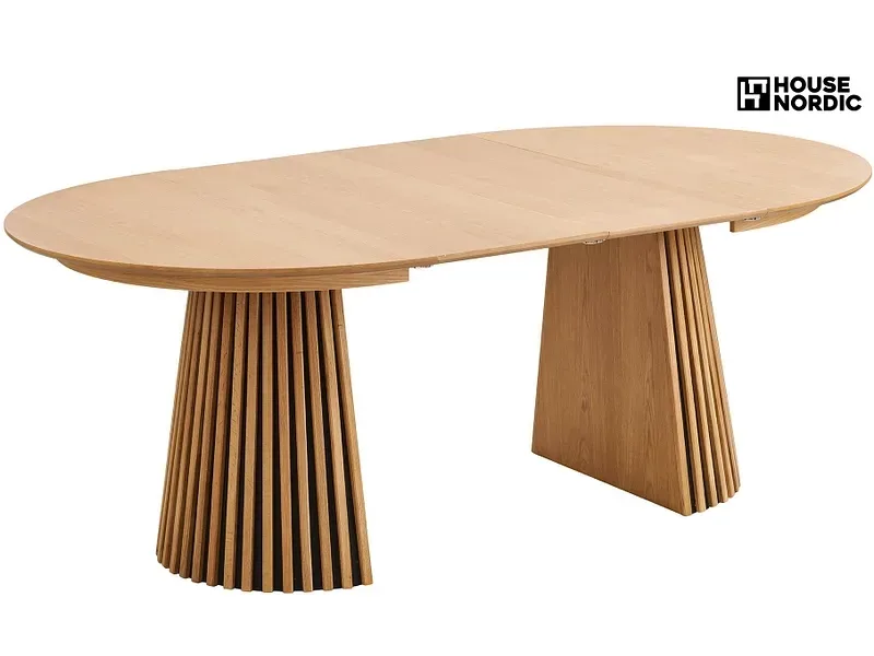 HOUSE NORDIC Tisch ausziehbar OSAKA 120-160-200x120x75cm eiche