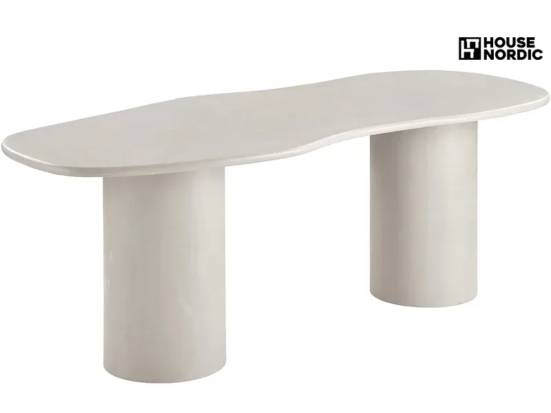 HOUSE NORDIC Tisch MARANOLA 200x96x76cm beige