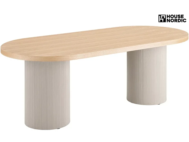 HOUSE NORDIC Tisch SOLVA 220x100x75cm sand