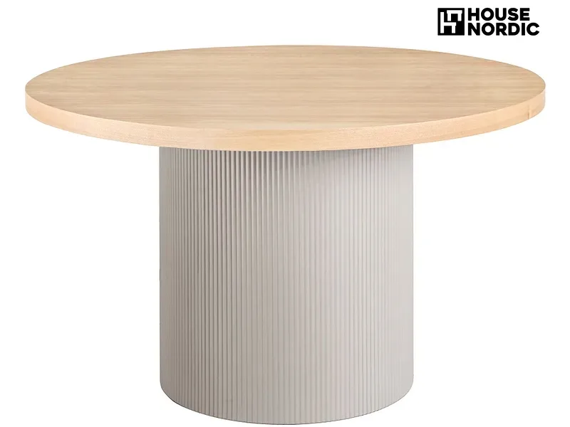 HOUSE NORDIC Tisch SOLVA 120x120x75cm sand