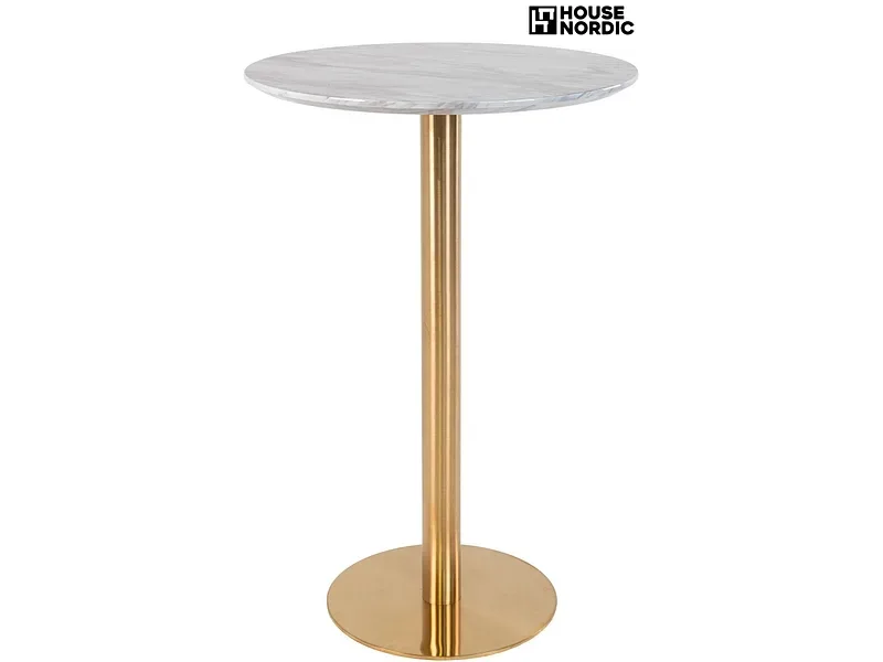 HOUSE NORDIC Bartisch BOLZANO 70x70x105cm weiss