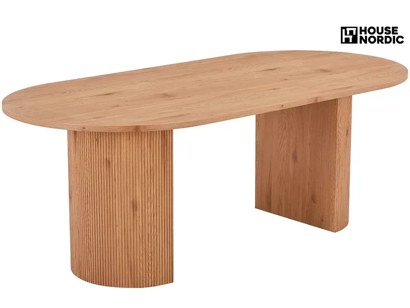 HOUSE NORDIC Tisch BOAVISTA 210x100x75cm hellbraun