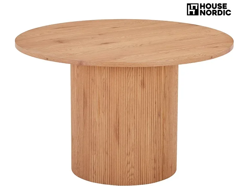 HOUSE NORDIC Tisch BOAVISTA 120x120x75cm hellbraun