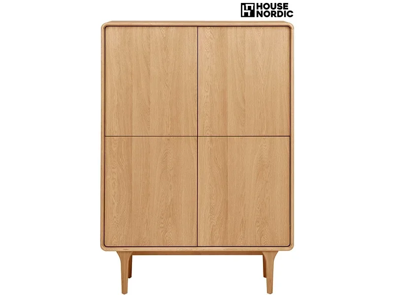 HOUSE NORDIC Highboard DARWIN 40x100x140cm
