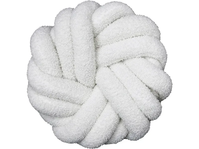 Kissen BETHANY 37x37cm weiss unifarben