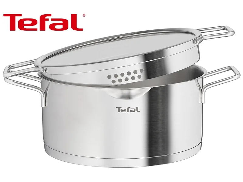 Tefal - Kochtopf, 20CM/2.9L, Chrom