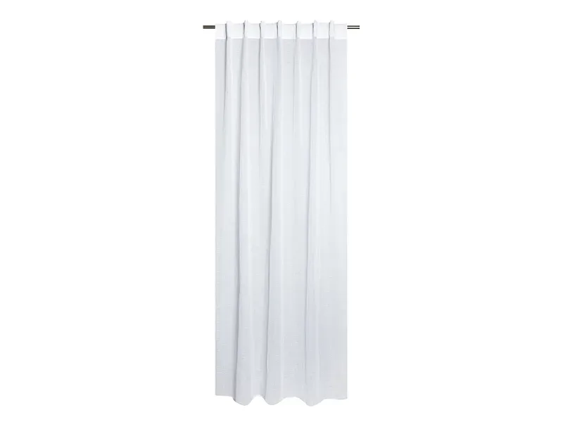 Vorhang AMEO 140x240cm kräuselband durchsichtig weiss
