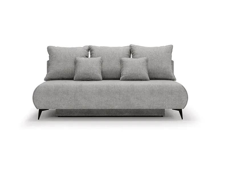 Bettsofa MODERNO Stoff grau