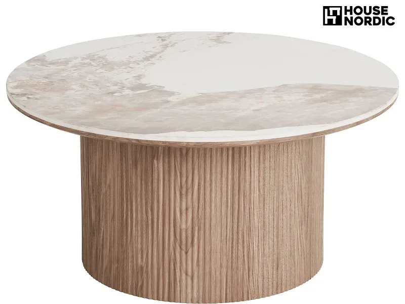 HOUSE NORDIC Couchtish ATHENS 80x80x40cm holz